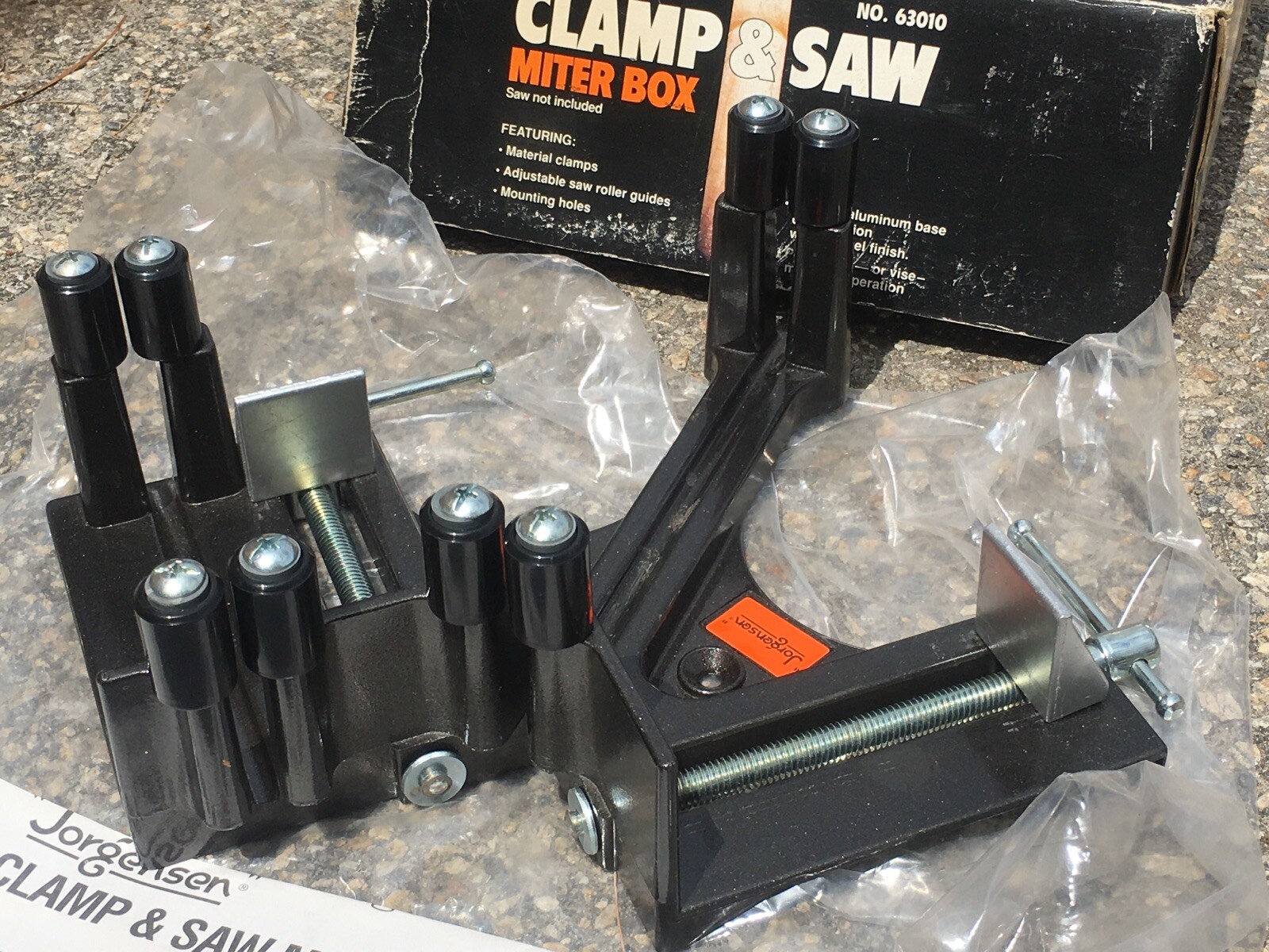 Clamp And Saw Miter Box 63010 eBay