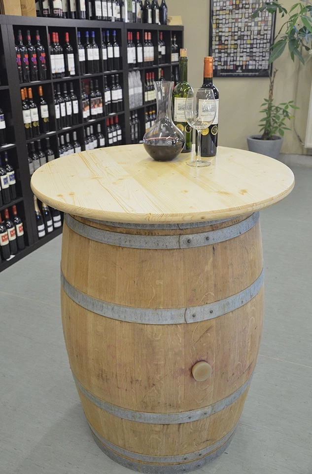 Plateau de table rond 80-100cm pour table bar ,tonneau ,tonneau de vin - Photo 3/4