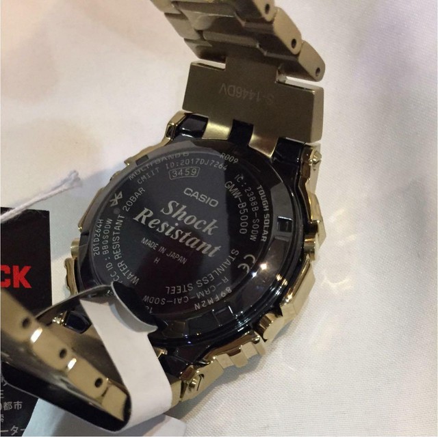 AUTH CASIO G-SHOCK WATCH 35TH ANNIVERSARY LIMITED EDITION GMW-B5000GD-9JF F/S | eBay
