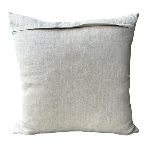 Callisto Home Pillow Art Deco Embroidered Champagne Down Feather 26" x 26" - Picture 3 of 12