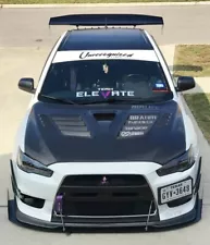 ️‍🔥 NRG 69" CARBON GT WING SPOILER for MITSUBISHI LANCER / RALLIART / EVO X