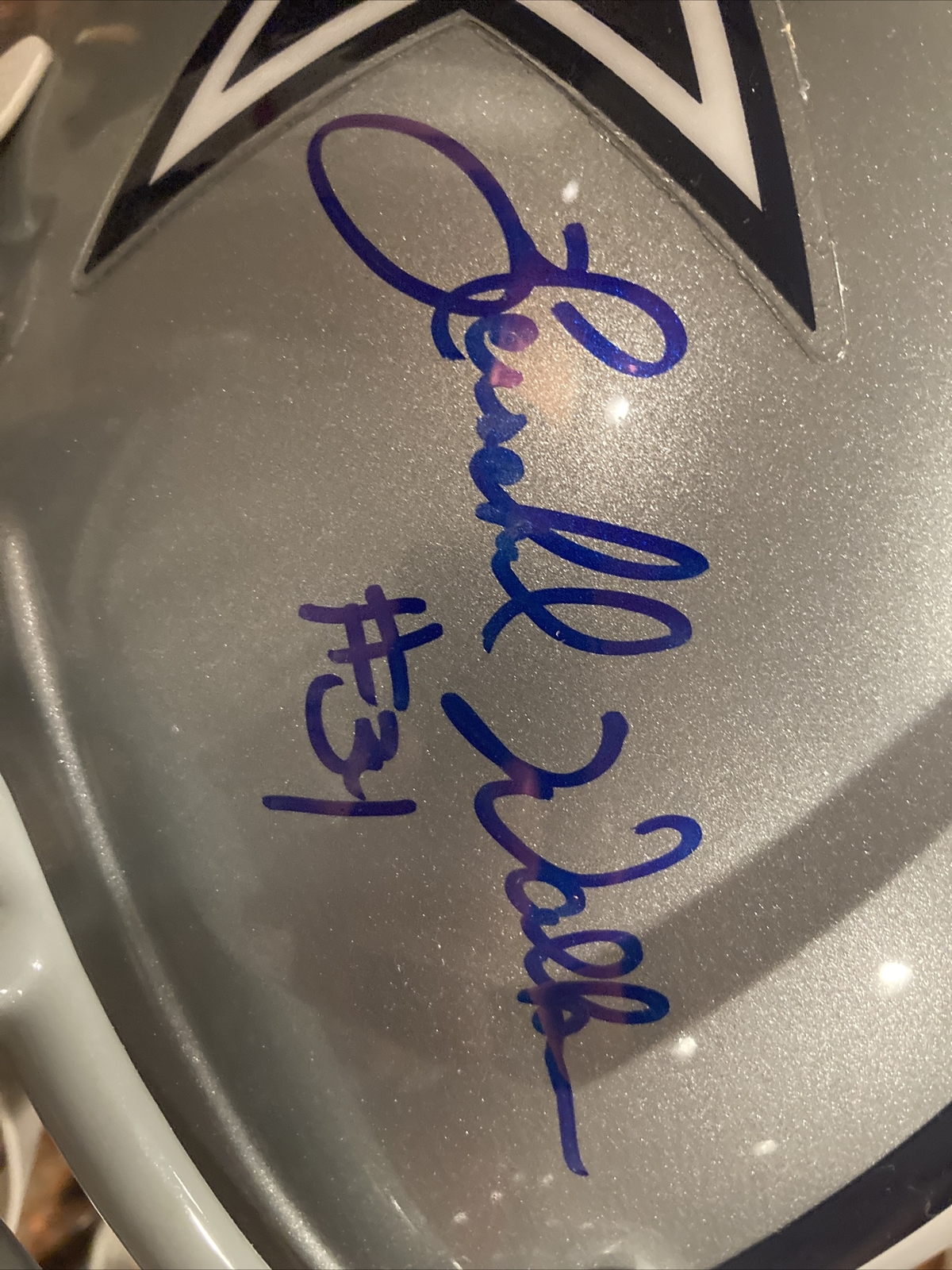 Herschel Walker Autographed Signed Dallas Cowboys COWBOYS HELMET 