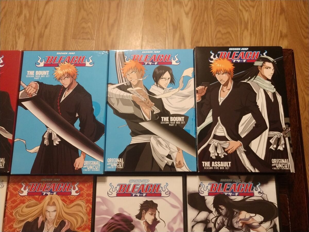 bleach manga, cd, dvd lot Disc Anime