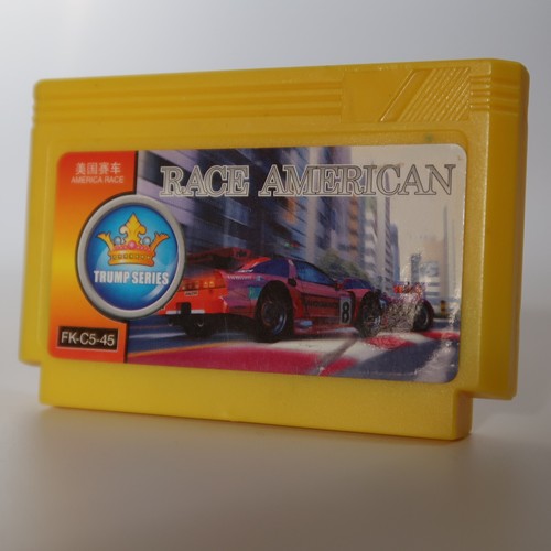 Carreras - Famiclone Cartucho Años 90 Dendy Famicom 60 pines Nes Pegasus 8 bits Juego TV - Imagen 2 de 4