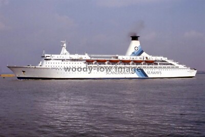SQ0812 - Scandinavian Ferry - Princess of Scandinavia , bt 1976 - Foto 6x4