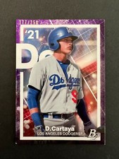 2021 Bowman Platinum Precious Elements #PE-1 Diego Cartaya (RC)