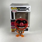 Funko Pop! Muppets Animal #05 Flocked Preowned Exclusive 4000pcs Rare