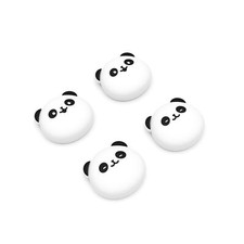 PlayVital Chubby Panda Cute Thumb Grips Joystick Caps for ps5/4 Xbox Series X/S