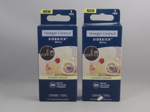 2 Yankee Candle Sidekick Refill Berry Sage Leather Vanil Coconut Apple Midsummer - Picture 2 of 8