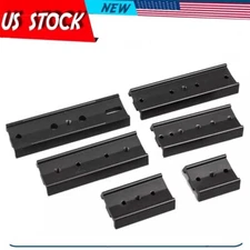 Metal Dovetail Mounting Plate for Astro Telescope OTA Equatorial Tripod Black US