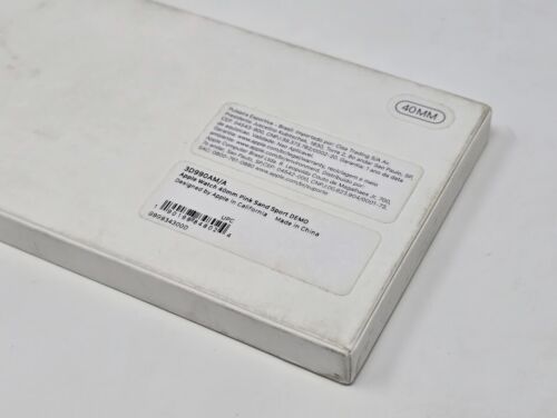 Apple 3D990AM/A Watch Sport Band (40mm) - Pink Sand - S/M & M/L - Open Box - Photo 2 sur 2