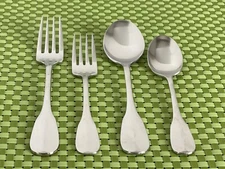 Towle CHATSWORTH Stainless Glossy 18/8 Japan Fiddle Flatware SMART CHOICE B66WU