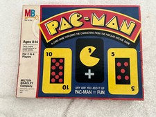 Pac Man Card Game Board Game 1082 Milton Bradley Complete