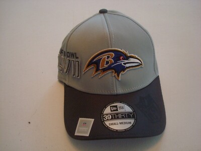 BALTIMORE RAVENS SUPER BOWL  FITTED SIZE SM-MED  DEADSTOCK HAT CAP VINTAGE P4