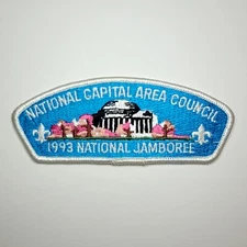 1993 National Scout Jamboree National Capitol Area Council Shoulder Patch JP018.