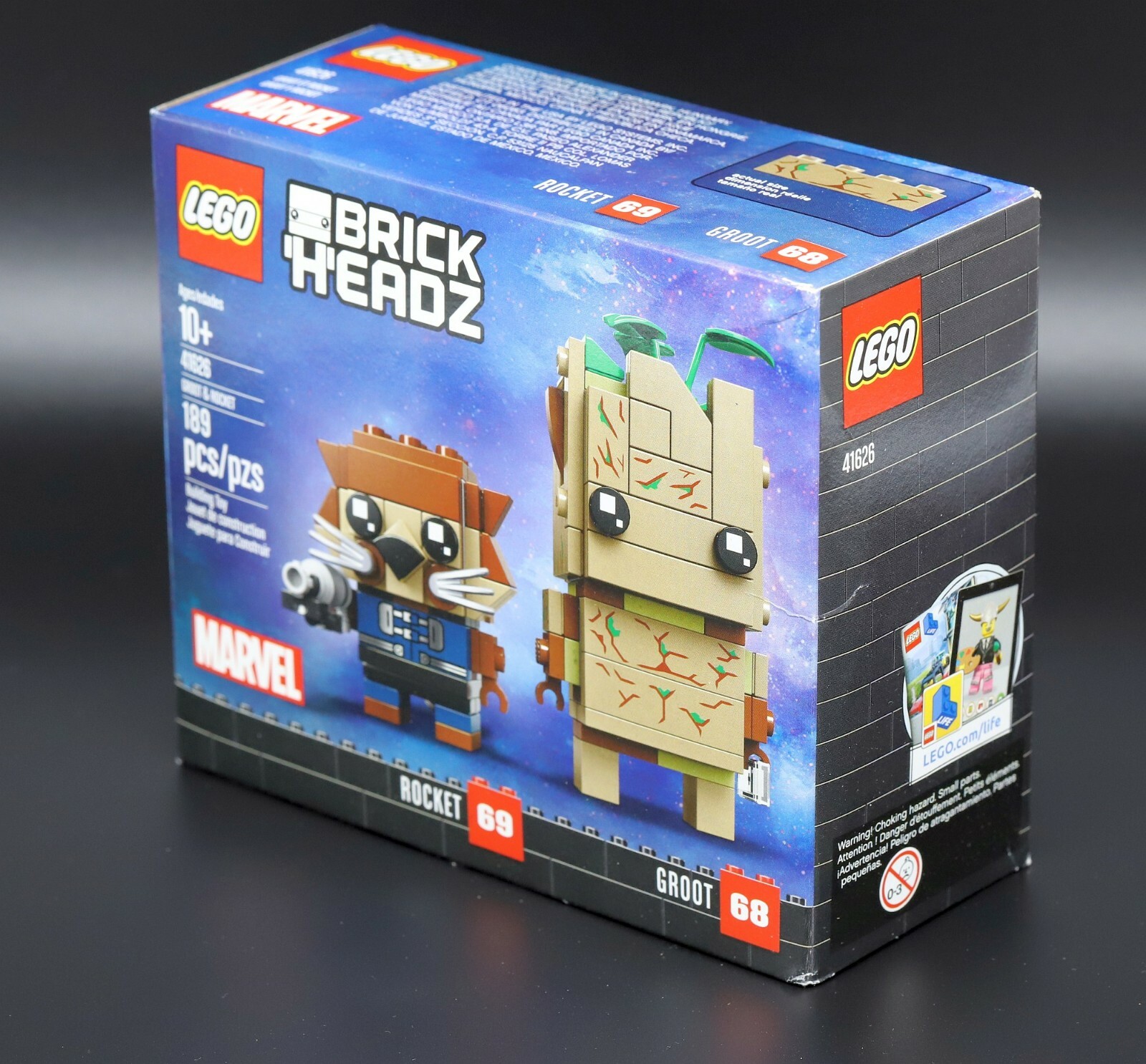 groot rocket brickheadz