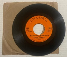 Lefty Frizzell When It Rains The Blues  7" Vinyl 1963 Columbia Records 4-42924