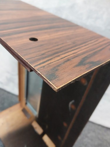 MCS Modular Component System Receiver Model 3233 Wood Veneer Case Cover - Picture 7 of 9