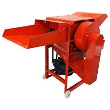 Electric Rice Hulling Peeling Machine Wheat Beans Thresher 400-600kg/h 220V