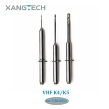 VHF K4/K5 Milling Burs CAD CAM Milling Burs for Zirconia DC/DLC Tools Shank D3mm