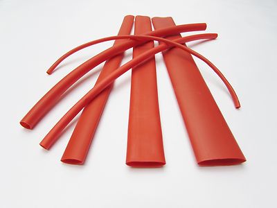 8pcs Red Heat Shrink Tube Assortment 3:1 Dual Wall Adhesive Glue ft Marine/to