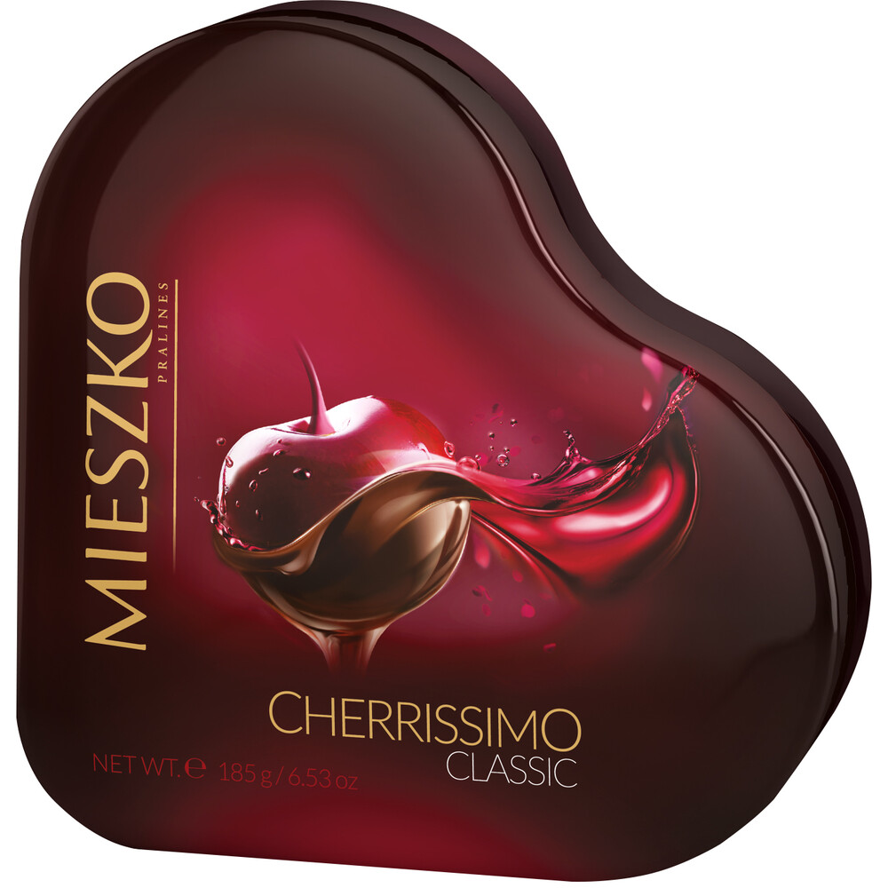まるこ CHERRISSIMO MIESZKO CLASSIC GIFT BOX - 185G - PRALINES CHERRY