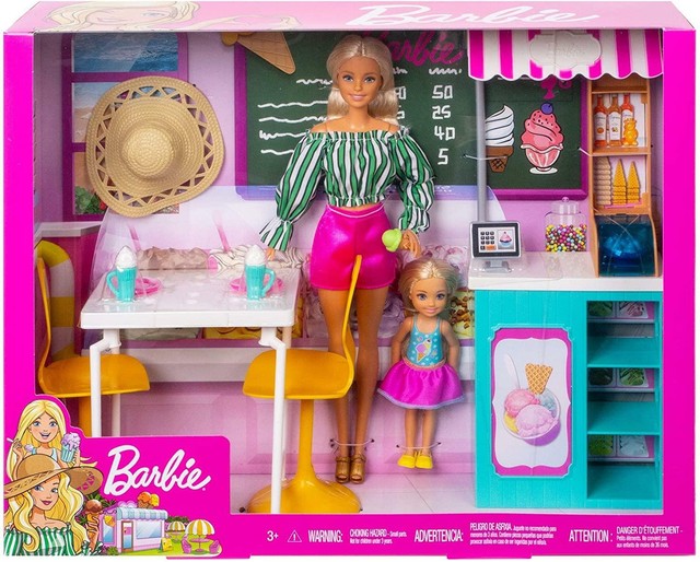 barbie cafe playset
