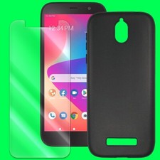 Heavy-Duty Screen Protector Soft Slim TPU Case f Blu View 2 B130DL AndroidPhone