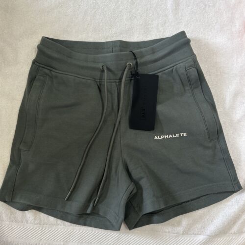 New ALPHALETE Essential Core Womens Athletic Sweat Shorts Size S MSRP$48