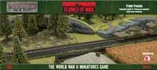 Travel: Train Tracks (6ft) Battlefield in a Box Terrain