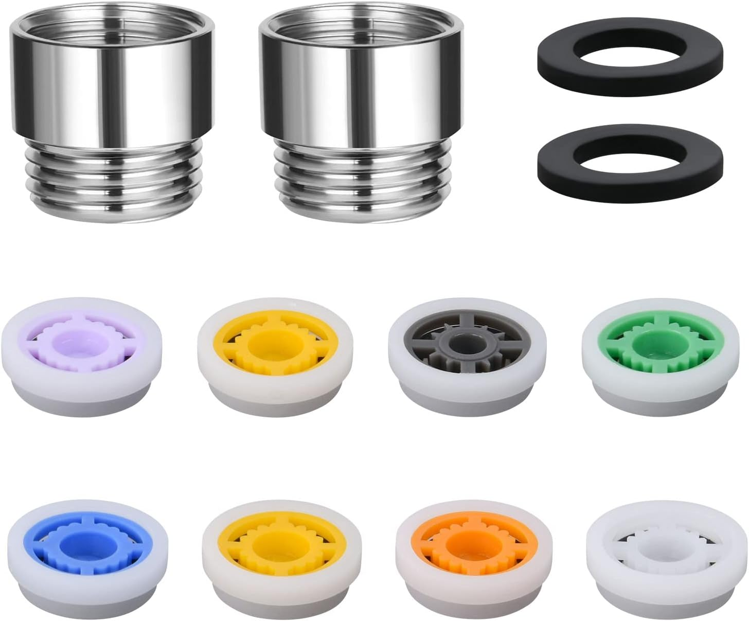 Shower Flow Reducer Limiter Set, Shower Flow Restrictor,Water Saver Tap Filter,