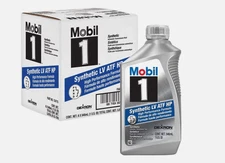 Mobil 1 Synthetic LV ATF HP Case of 6 Quarts Automatic Transmission Fluid