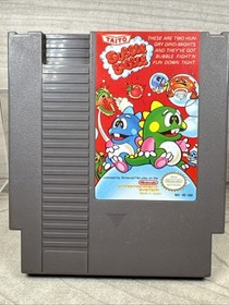 Bubble Bobble NES Nintendo Game Cartridge Japan Made Classic Taito Dino-Mights