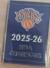NY Knicks Banner NBA Championship Pin 2025 - 26 - MSG