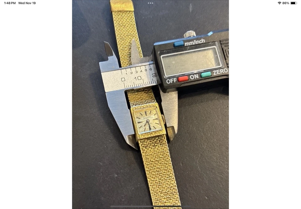 Reloj De Colección P36 Londor 60 Antichoc Damas Tono Dorado Para Piezas Reparación Restauración Foto 3 de 4