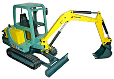 Joal Metallmodell Baumaschine 3052 Kettenbagger Ammann Yanmar B 37 1:32