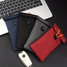 Faraday Bag For Cell Phone Car Key RFID Signal Blocking Shielding Pouch US New