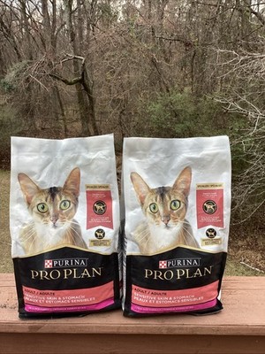 2x Purina Cat Food for Sensitive Skin and Stomach Lamb & Rice Formula 3.5 Each