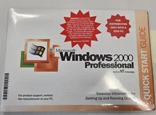MICROSOFT WINDOWS 2000 PROFESSIONAL OPERATING SYSTEM - BRAND NEW SEALED - SP3