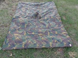 Orig. NL Armee SEYNTEX Regenschutz Poncho Tarp DPM 2.Generation neu 3977