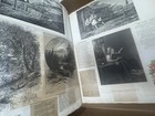 Antique Victorian Scrapbook Album c1880 Die Cuts Prints Lithographs White Mtns — photo 1
