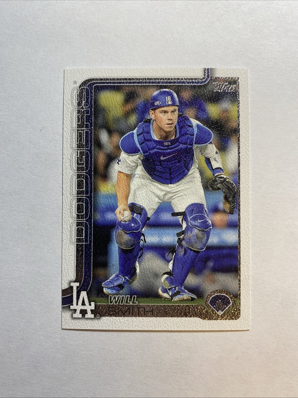 2025 Topps Series 1 Will Smith #212 Canvas /50 SP Dodgers