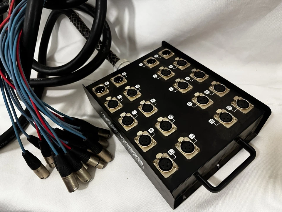 Elite Core 16 x 4 Channel 25 ft Stage snake read Selling as is - Image 2 of 4