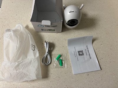 WiFi Dome Security Camera 1080p with AI Motion Tracking