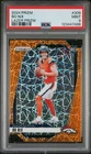 2024 Prizm Bo Nix Rookie #309 Lazer Prizm Broncos PSA 9 (B)