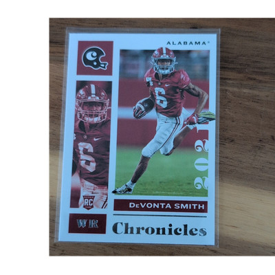 Panini 2021 Chronicles Draft Picks DeVonta Smith Rookie Alabama #6 Card