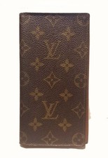 Louis Vuitton Monogram Agenda Pochette Cover Authentic Brown France