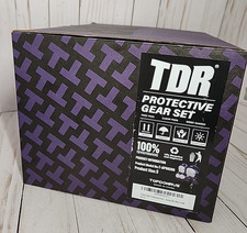 TDR Adult Kids Knee Pads Elbow Wrist Guards 6 In 1 Protective Gear Skateboard S