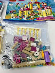 Disney LEGO 41063 Ariel's Undersea Palace Incomplete Set, Used 70% Complete