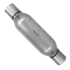 3 Inlet 3 Outlet Performance Round Single Chamber Muffler